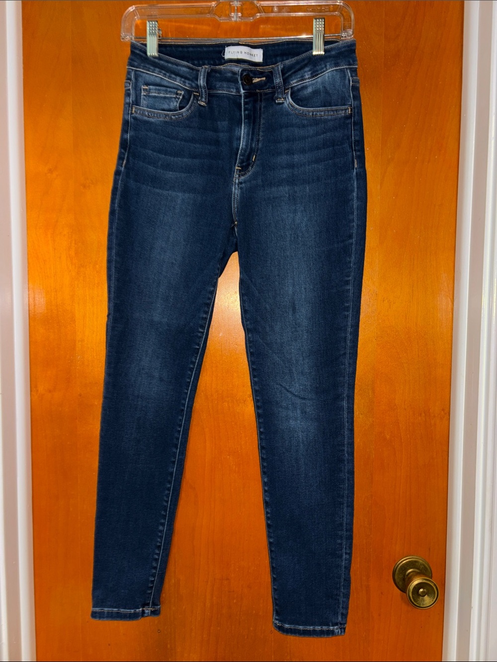 Flying Monkey Dark Blue Skinny Jeans